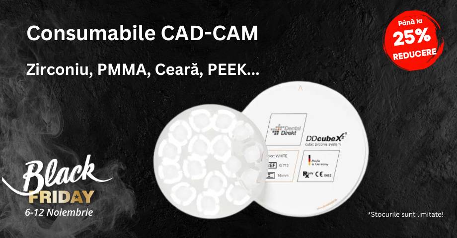 Promoție Black Friday! Consumabile CAD CAM!