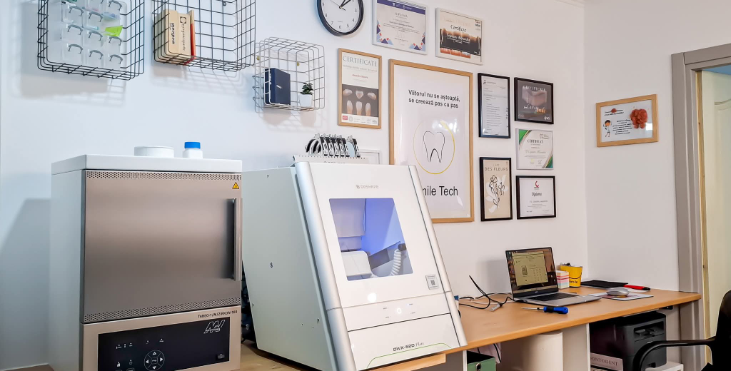 Digitalizare completă a laboratorului dentar Smile Tech, Piatra Neamț