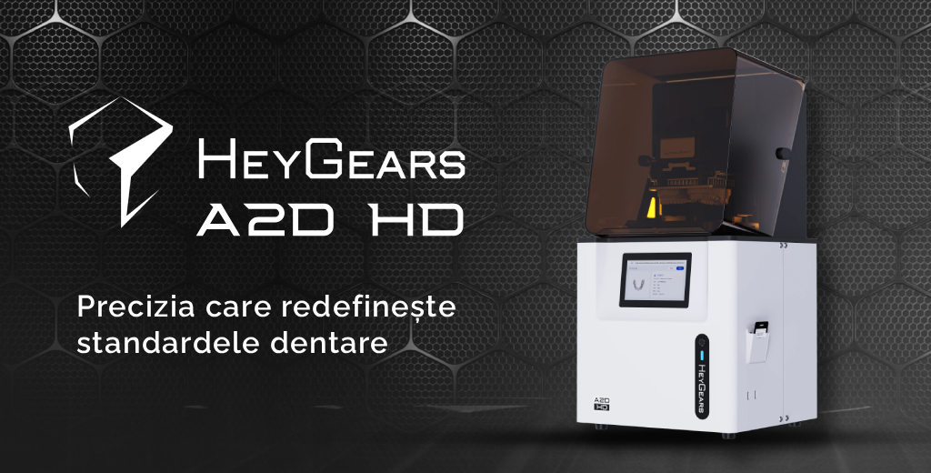 HeyGears UltraCraft A2D HD – mai mult decât o imprimantă 3D dentară