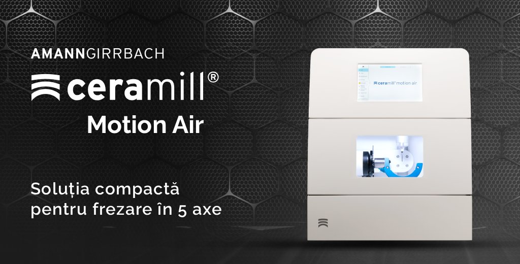 Ceramill Motion Air – puterea frezării pe 5 axe, într-un format compact