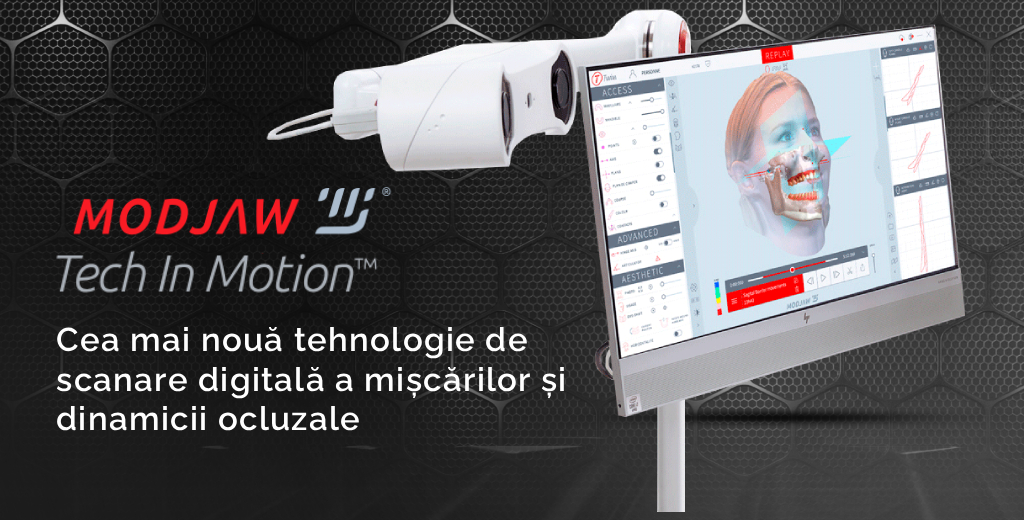 Sistemul digital Modjaw™ 4D Tech in Motion – revoluția analizei dinamice a ocluziei