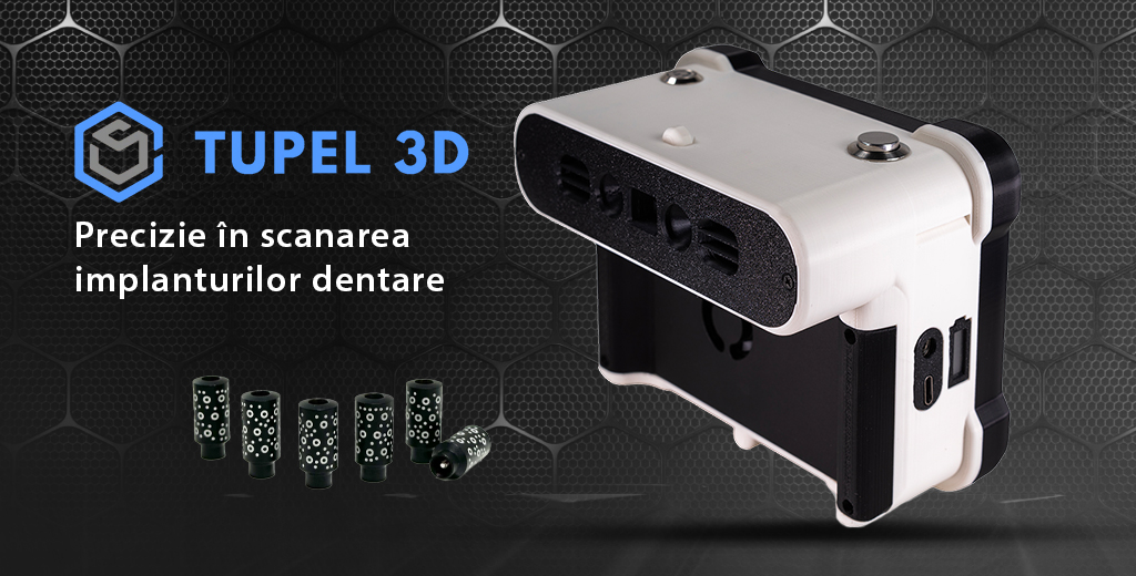 Tupel 3D – precizie și eficiență în scanarea digitală a implanturilor dentare Tupel 3D – precizie și eficiență în scanarea digitală a implanturilor dentare