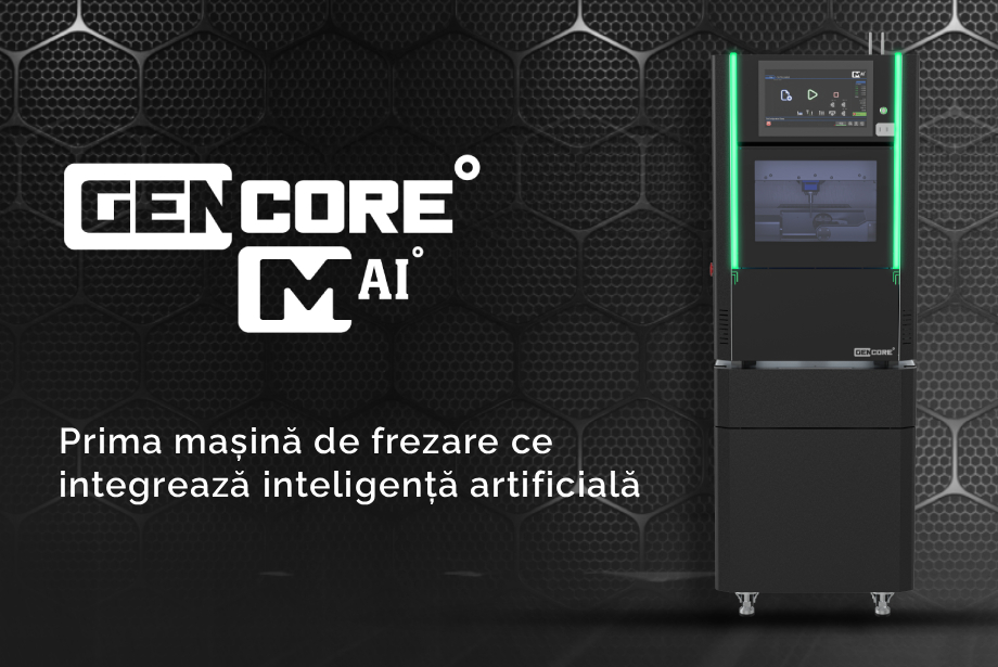 Gencore M-Ai: mașina de frezare pe 5 axe care schimbă standardele în laboratoarele dentare