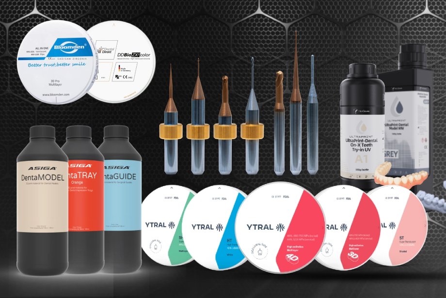 Consumabile CAD CAM - precizie și eficiență în laboratorul tău Consumabile CAD CAM - precizie și eficiență în laboratorul tău