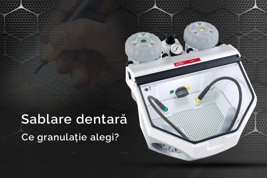 Sablare dentară: ce granulație alegi?