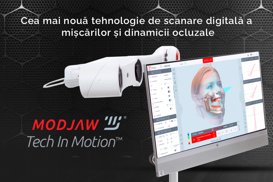 Sistemul digital Modjaw™ 4D Tech in Motion – revoluția analizei dinamice a ocluziei
