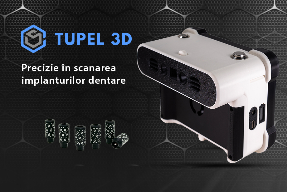 Tupel 3D – precizie și eficiență în scanarea digitală a implanturilor dentare Tupel 3D – precizie și eficiență în scanarea digitală a implanturilor dentare