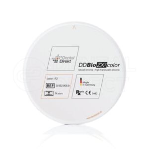 Disc zirconiu translucent Dental Direkt Bio ZX Color - Precolorat