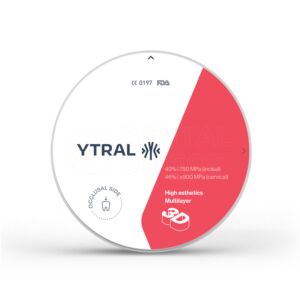 disc zirconiu YTRAL 3d multilayer 98mm