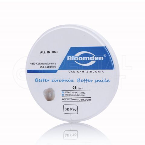 Disc zirconiu 3Dpro multilayer 98mm Bloomden