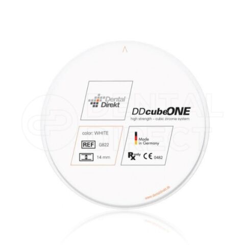 Disc zirconiu translucent Dental Direkt cube ONE 98mm