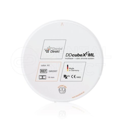 Disc zirconiu ultra-translucent multistrat Dental Direkt cubeX²® ML 98mm