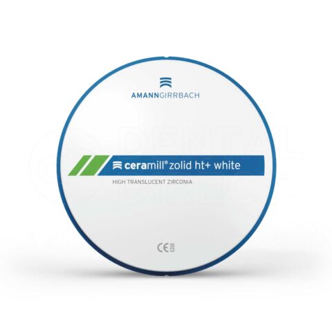 Disc zirconiu CAD CAM Ceramill Zolid HT+ White - Amann Girrbach