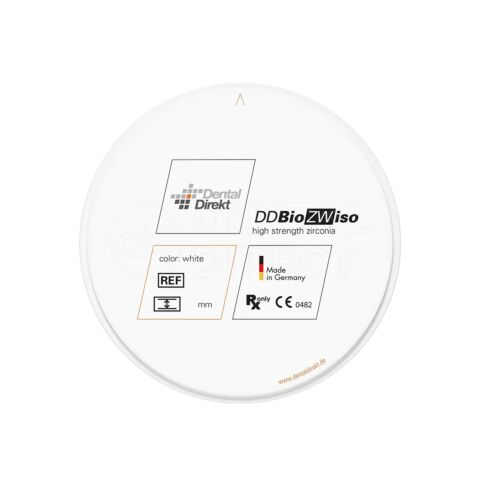 Disc zirconiu cu rezistenta mare, alb, DD Bio ZW iso