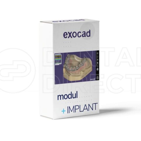 Modul implanturi pentru Exocad - punte toronto pe implant Thimble 