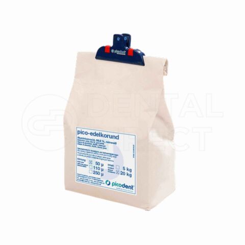 Oxid de aluminiu pentru sablare Picodent 50µm, 20kg