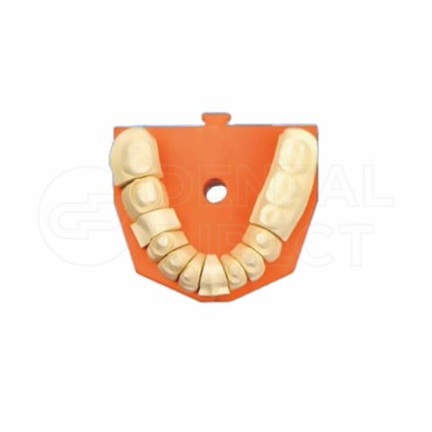 Placi mici Zeiser rosu-terracotta, 100 bucati