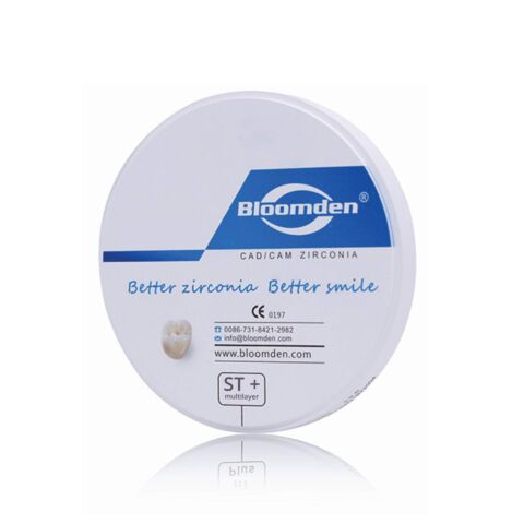 ST Pluis Multilayer - Disc zirconiu denar ultratranslucent multistrat pentru CAD CAM Bloomden