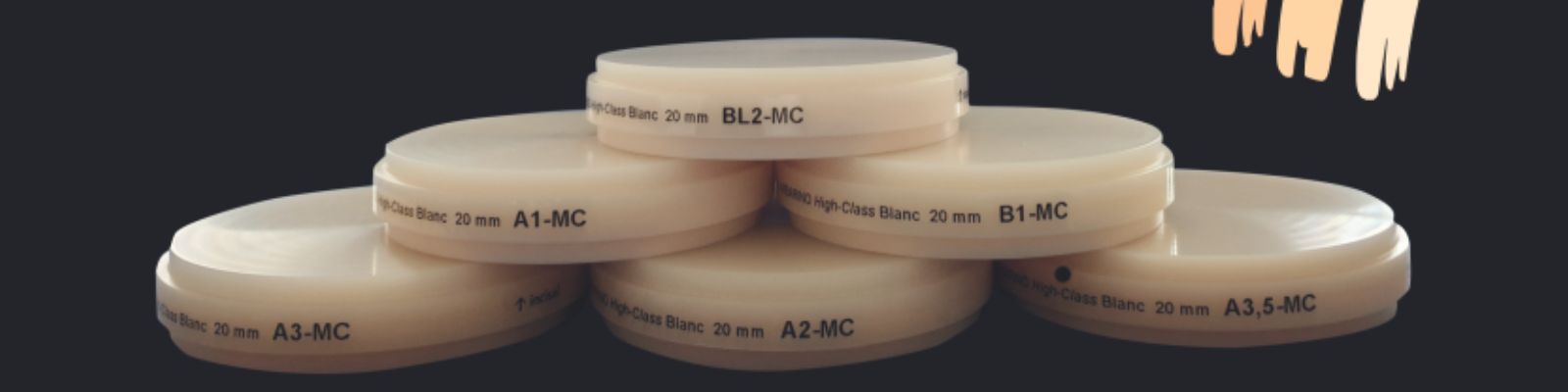 Discuri ceramică hibridă AMBARINO High Class multilayer